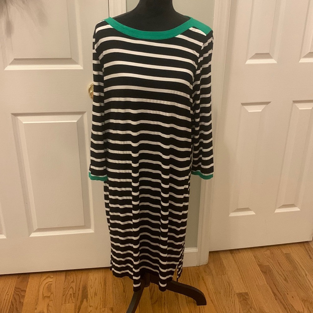 NWOT Conrad C Collection 3/4 Sleeve T Shirt Dress- Size XL
